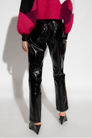 Jeans Melanie bianco Varnished trousers