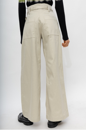 Proenza Schouler White Label Trousers with wide legs