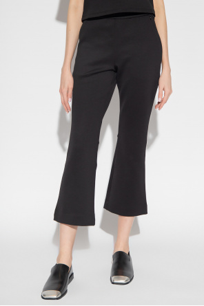 Calvin Klein Jeans Mirror flatpack across body bag in black Flared trousers