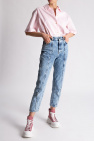 Iro BLUE High-waisted jeans