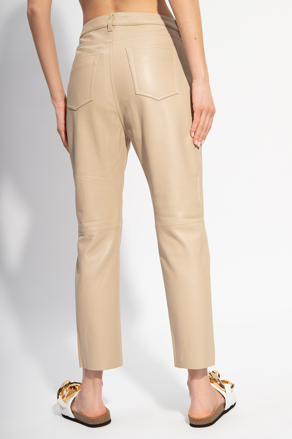 Iro Leather trousers