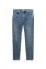 buy little mo co kids checked dress ‘Steeve’ jeans