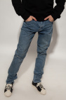 buy little mo co kids checked dress ‘Steeve’ jeans