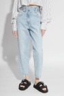 Iro BLUE High-waisted jeans