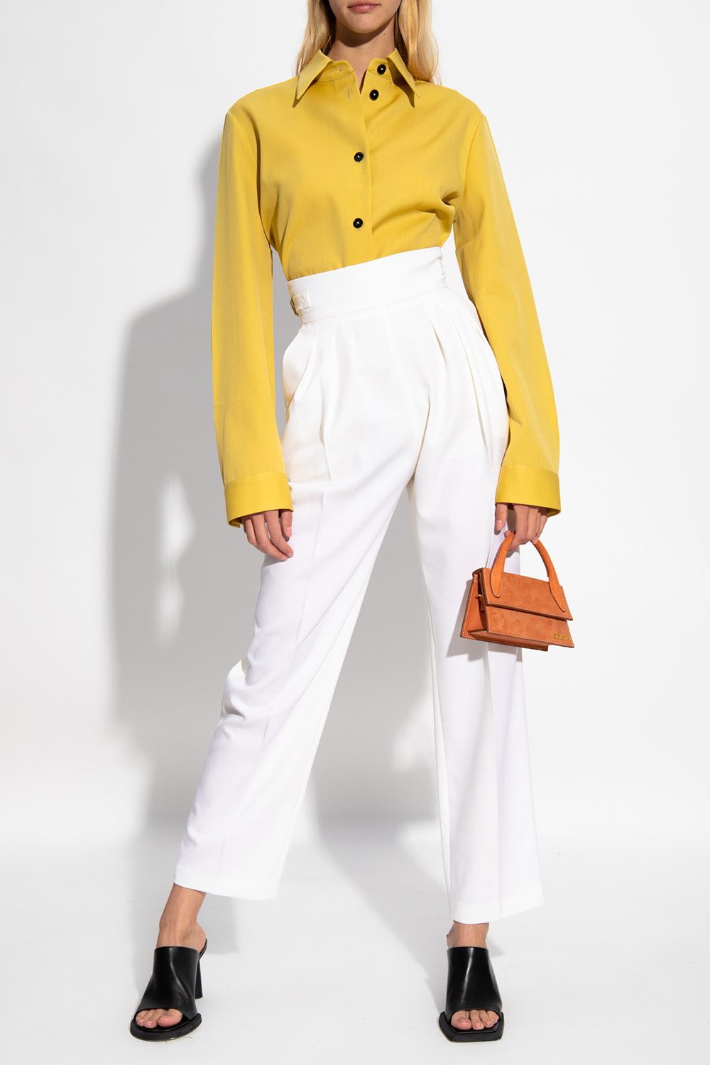 Iro Pleat-front Tie trousers