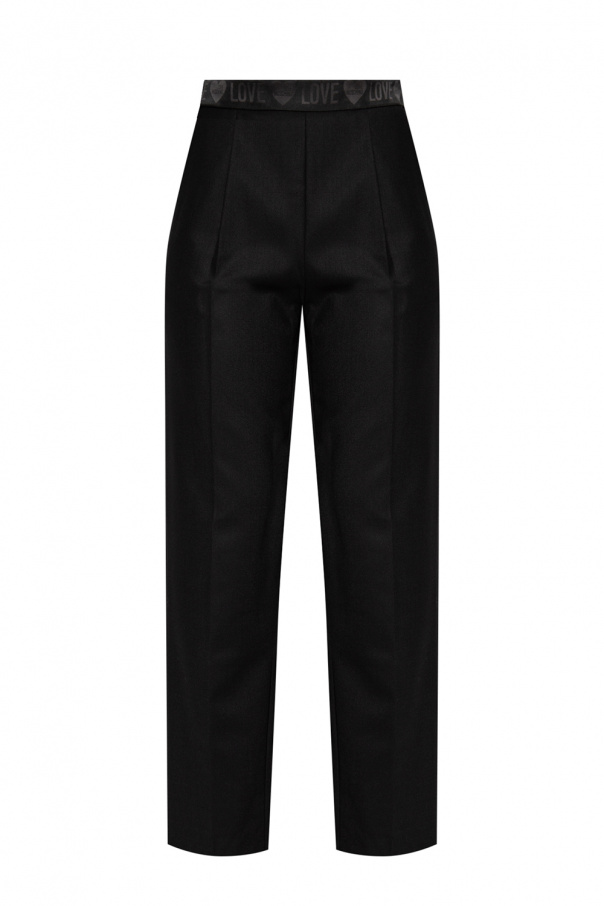 Love Moschino Pleat-front trousers