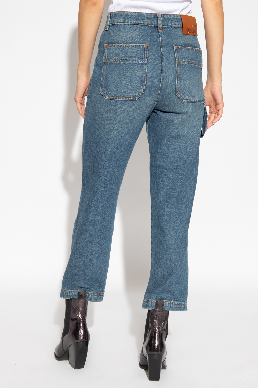 Love Moschino High-rise jeans