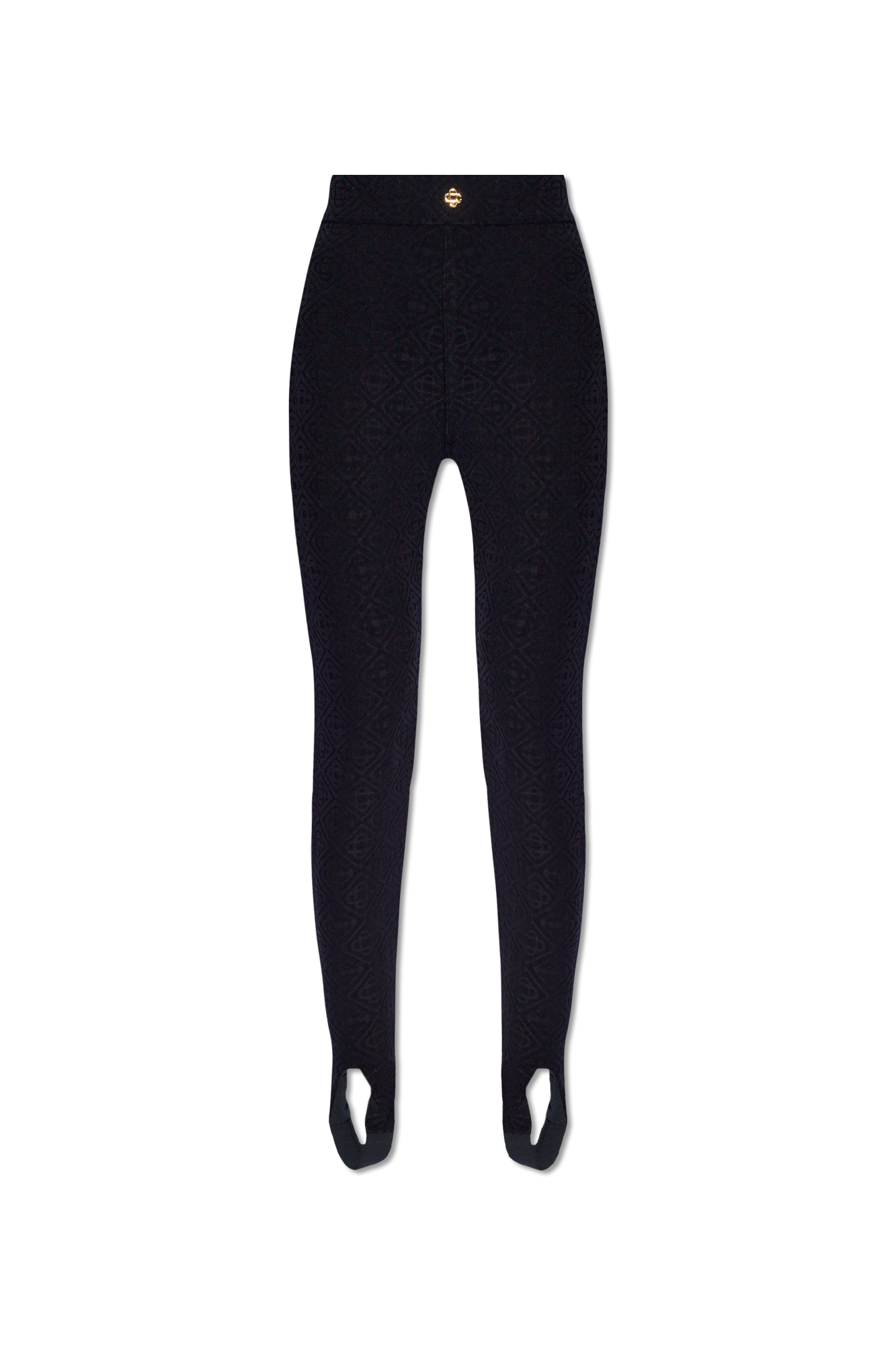 Casablanca Leggings with textured pattern