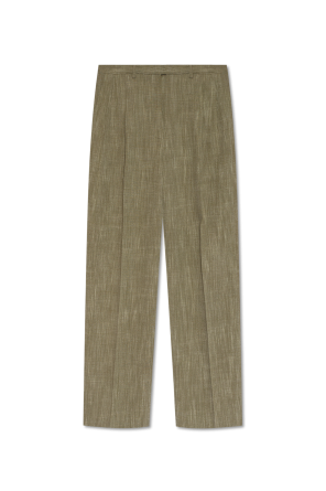 Wide pleat-front trousers od Etro