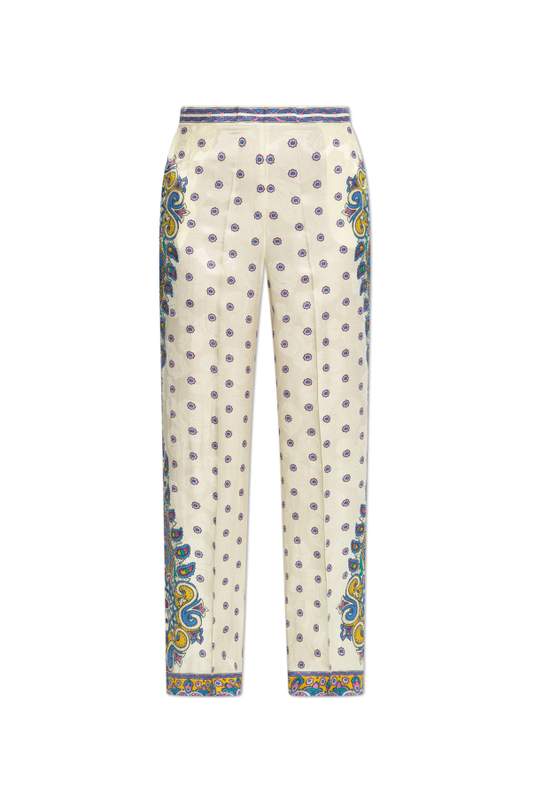 Etro Pants with decorative pattern