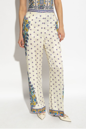 Etro Pants with decorative pattern