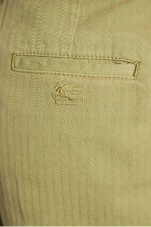 Etro Chino stonewashed trousers