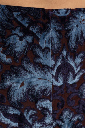 Etro Trousers with a velvet finish