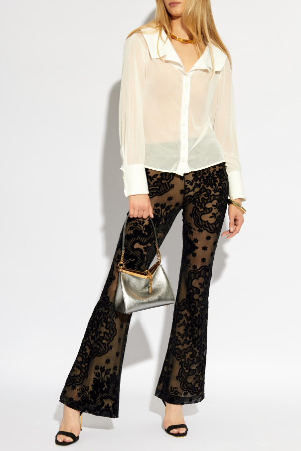 Etro Floral pattern trousers