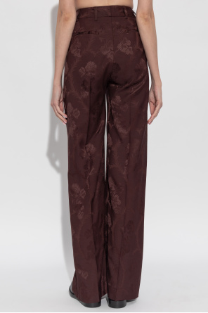 Etro Trousers with wool trim