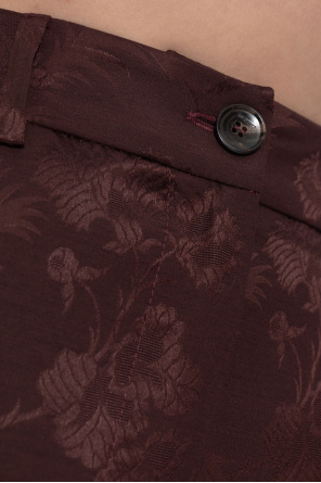 Etro Trousers with wool trim