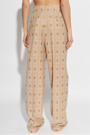 Etro Wool wide-leg trousers