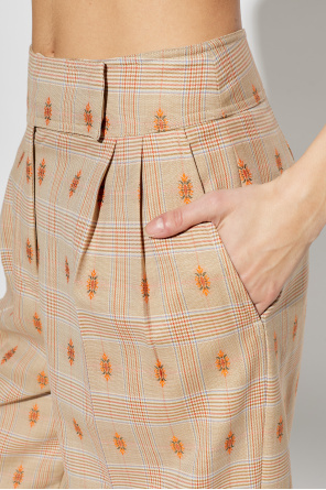 Etro Wool wide-leg trousers