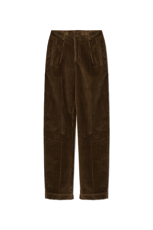 Corduroy trousers od Etro