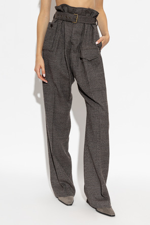 Etro Wool pleated trousers
