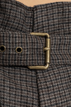 Etro Wool pleated trousers