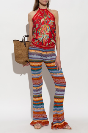 Flared leg trousers od Etro