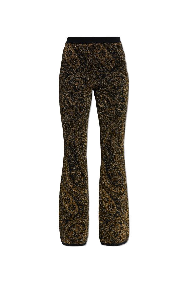 Trousers with lurex thread od Etro