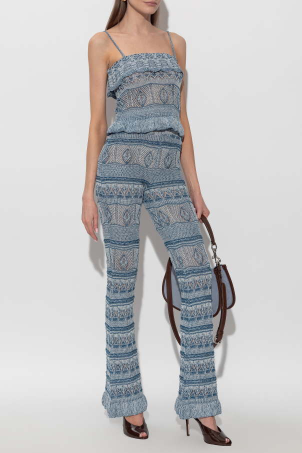 Etro Hosen mit ausgestelltem Bein