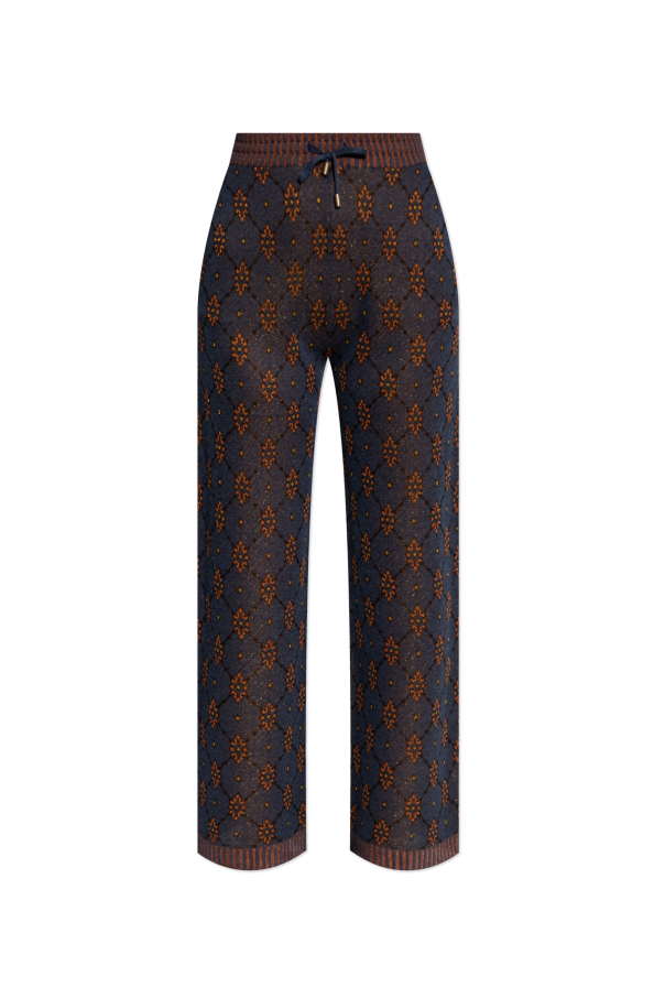 Trousers with Lurex thread od Etro