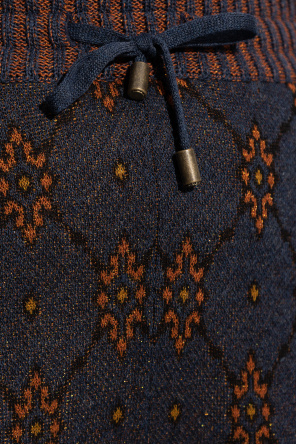 Etro Pantalones con hilo de lúrex