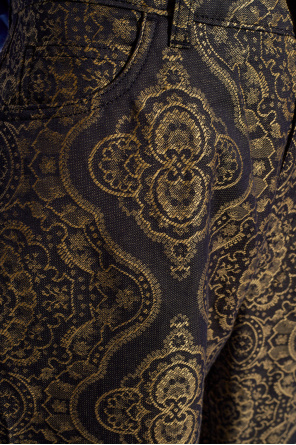 Etro Spodnie ze wzorem ‘paisley’