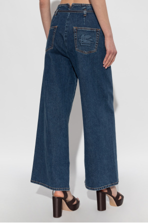 Etro Jeansy z wysokim stanem