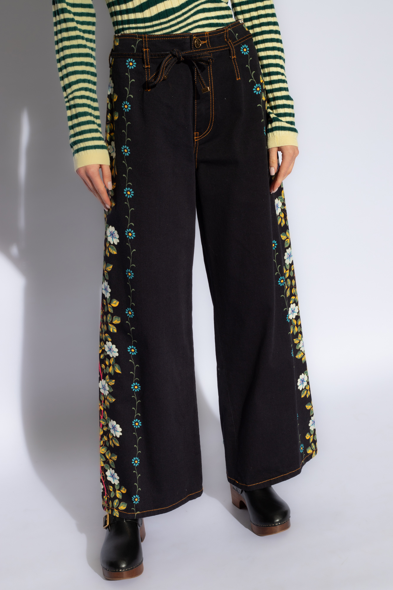 Etro Floral jeans