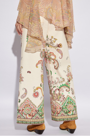 Etro Jeansy z kolorowym nadrukiem