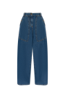 Etro BLUE Wide-leg jeans