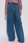 Etro BLUE Wide-leg jeans