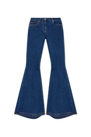 Jeans with flared legs