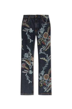 Jeans with flared legs