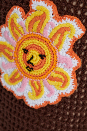 Casablanca Trousers with colourful embroidery