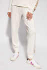 Love Moschino Cable-knit trousers