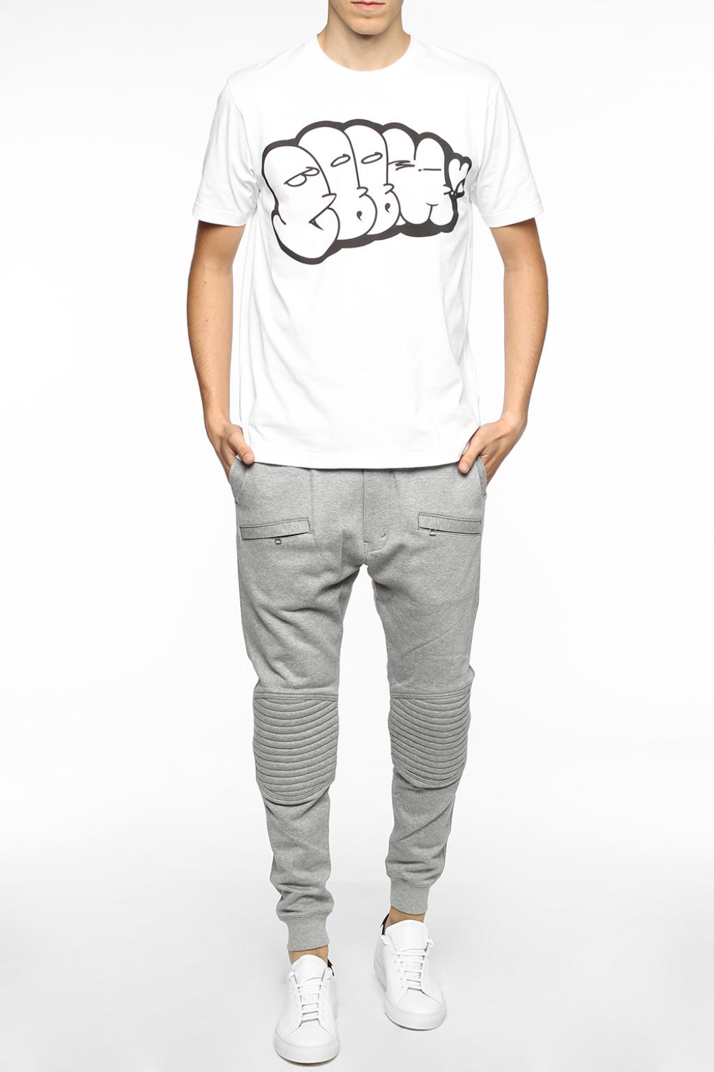comme de garcons sweatpants