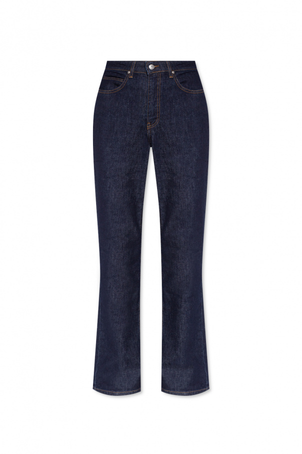 Marni patch-embellished bootcut jeans ‘Poete’ jeans