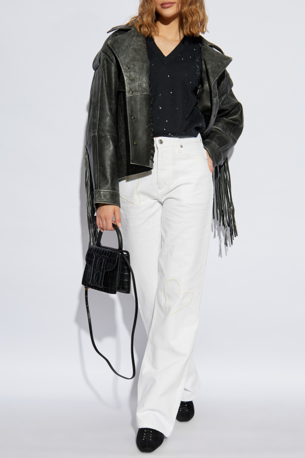 Zadig & Voltaire Pantalones acampanados de mezclilla Elio