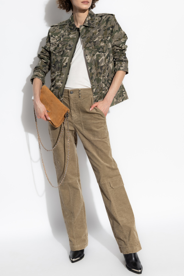 Zadig & Voltaire Corduroy trousers Pepper