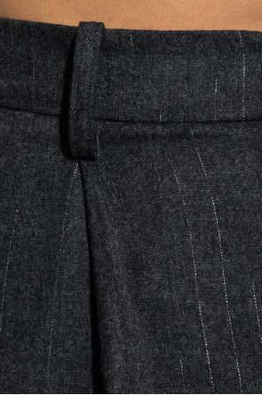 Zadig & Voltaire Creased trousers with lurex thread