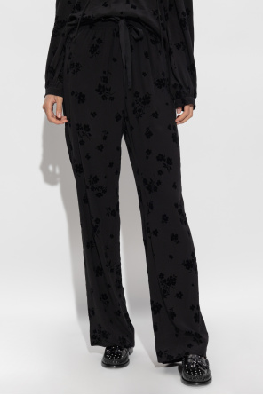 Zadig & Voltaire Pantalones "Poma" de corte holgado