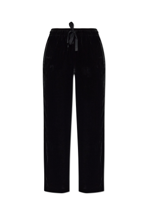 Velour trousers ‘Poma’