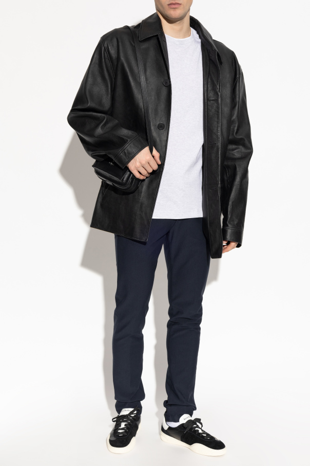 Eleventy Tapered leg trousers