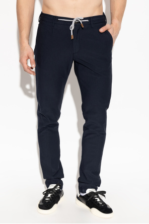 Eleventy Tapered leg trousers