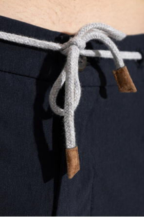 Eleventy Tapered leg trousers